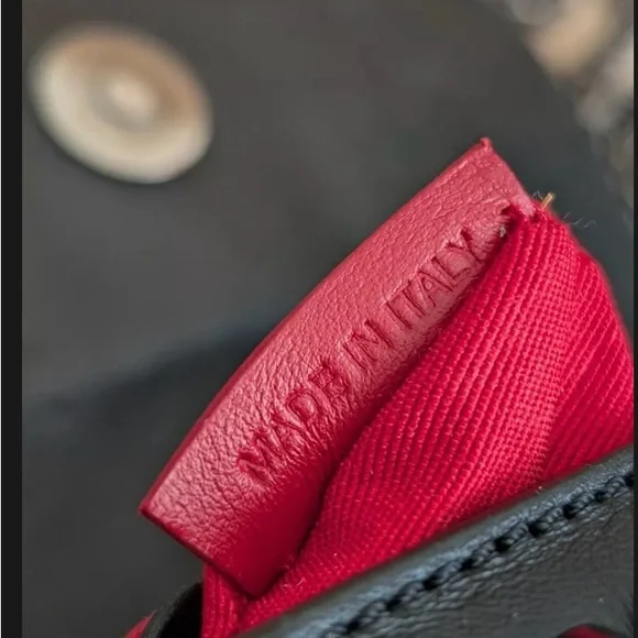 Christian Louboutin Sweet Charity Black Studded Crossbody Bag - Picture 14 of 16